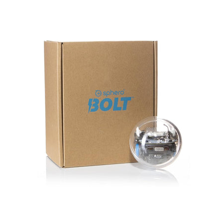 Sphero BOLT: App-Enabled Robotic Ball, STEM Learning and Coding Toy for Kids, Programmable LED Matrix, Bluetooth Connection, Learn Javascript and Scratch, Swift Playground Compatible