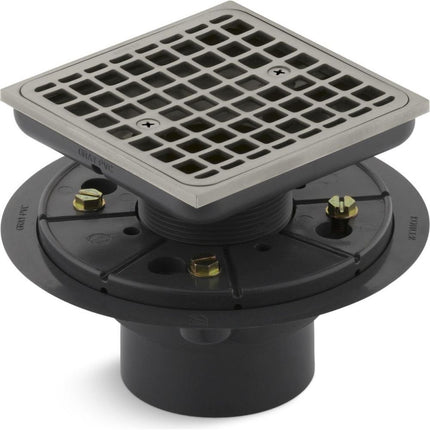 Kohler K-9136-BN Square Design Tile-in Shower Drai