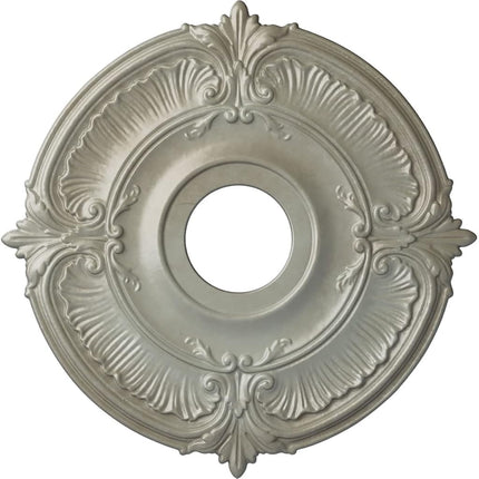 Ekena Millwork CM18ATFLS Attica Ceiling Medallion Fits Canopies up to 5", Flash Gold