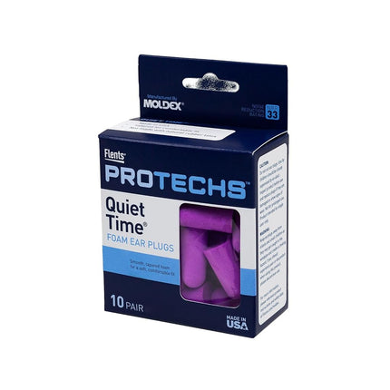 Flents Quiet Time Ear Plugs/Earplugs, 10 Pair, Cas
