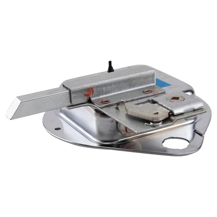 TRQ Front Right Exterior Door Handle Chrome Passenger Side Compatible with 1993-2000 Peterbilt 200 1987-1996 375 1987-2001 377 1988-2005 378 1987-2005 379