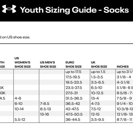 Under Armour Youth Magnetic Over Calf Socks 1 Pack Kid-Unisex, (400) Royal / Pitch Gray / White, PP