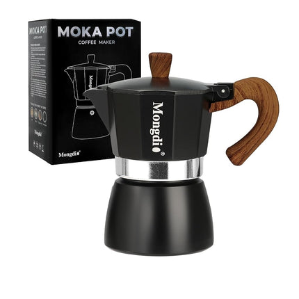 Mongdio Stovetop Espresso Maker Moka Pot, Cuban Co