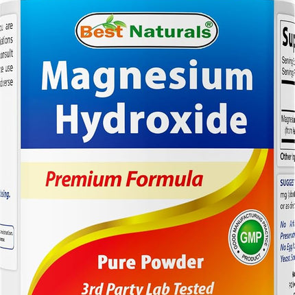 Best Naturals Magnesium Hydroxide Powder - 380mg o