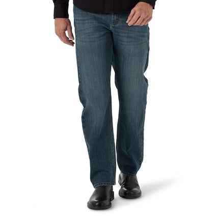 Wrangler Genuine Men's Relaxed Fit Jeans - Blue - 34W x 34L