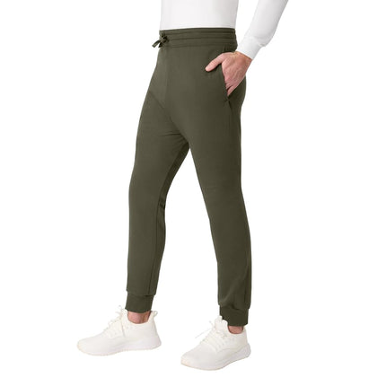 Hanes EcoSmart Jogger Sweatpants, Men's Midweight Fleece Lounge Pants, 30.5", Fatigue Green, X-Large