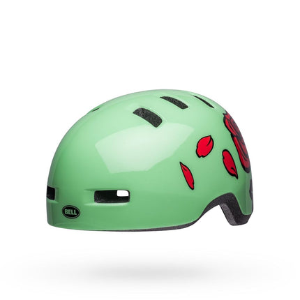 BELL Lil Ripper Youth Youth Bike Helmet - Giselle Gloss Light Green (2022), Universal Toddler (45-52 cm)