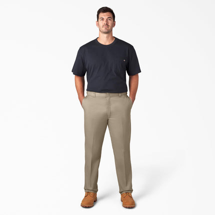 Pantalones Dickies 874f para hombre, color arena del desierto, 40W x 30L