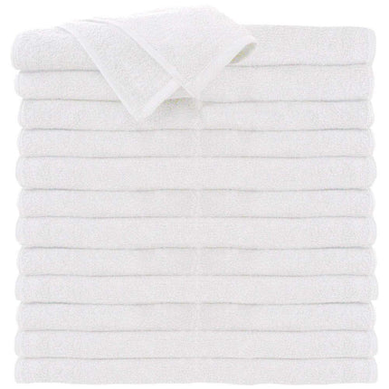 ForPro Premium Cotton All-Purpose Towels, White, 2