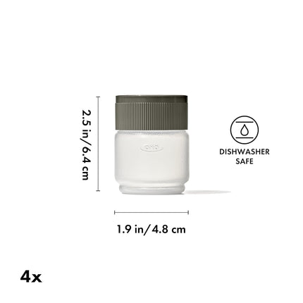 OXO Outdoor 4-Piece Spice Shaker Set
