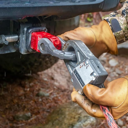 Factor 55 00020-03 Hitchlink 2.0 Clasificado para 9500 lb Falla máxima a 51,000 lb Convierta el receptor de enganche de su vehículo en un punto de recuperación. Ideal para aventuras 4x4 todoterreno – Amarillo