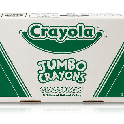 Crayola 52-8389 So Big Crayola Crayons, Classpack, Large Size, 5 x 9/16, 200/Set
