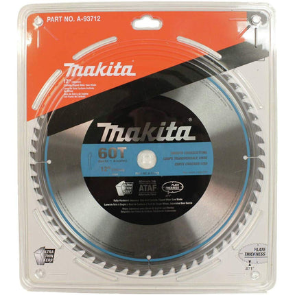 Makita A-93712 12-Inch 60 Tooth Micro Polished Mitersaw Blade