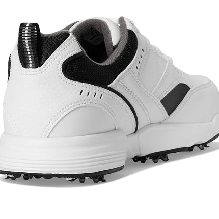Footjoy Men's Sneaker-Previous Season Style Golf Shoes, White/Black, 9 X-Wide