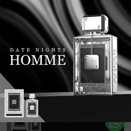 Anfar London - Date Night Pour Homme by Anfar for Men - 3.3 oz Extrait De Parfum Spray