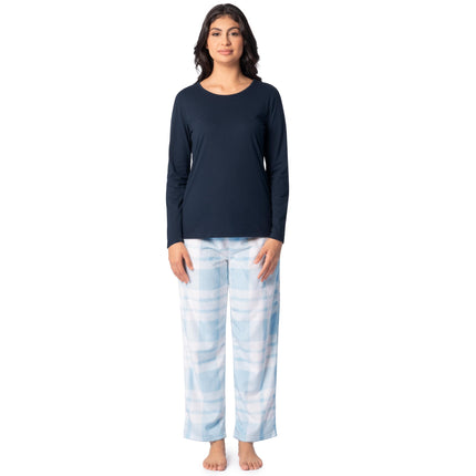 Fruit of the Loom Women's Sueded Jersey Crew Top a