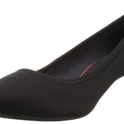 Rockport Women's Total Motion Kaiya Pump, Elastian Black, 5.5 UK