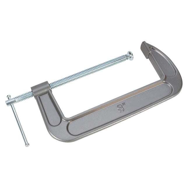 Performance Tool W215C 8-Inch C-Clamp Malleable Ir
