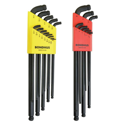Bondhus BND27098 Stubby Double Ball l-Wrench Combi