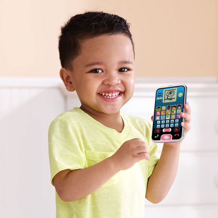Teléfono didáctico con llamadas y chat VTech, negro