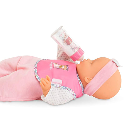 Corolle Mon Grand Poupon Bib and Magic Bottle for All 36-42 cm Baby Dolls, from 2 Years