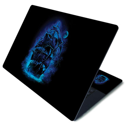 MightySkins Skin for Microsoft Surface Laptop 3 15" - Pirate Storm | Protective, Durable, and Unique Vinyl Decal wrap cover | Easy To Apply, Remove, and Change Styles | Made in the USA