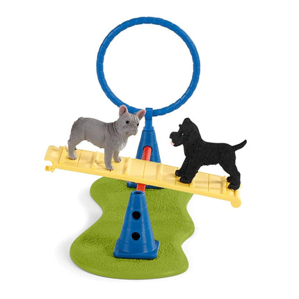 Schleich Farm World - 20Pc Puppy Agility Training Playset - Kids 3+ | 42536