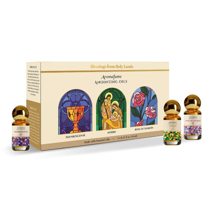Frankincense, Myrrh & Rose of Sharon Anointing Oil