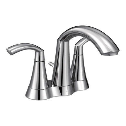 Moen Glyde Two-Handle High Arc Bathroom Faucet, Ch