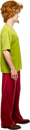 Rubies Official Shaggy Costume, Scooby-Doo Mystery Inc, Mens Standard Size,Green/Dark Brown Halloween