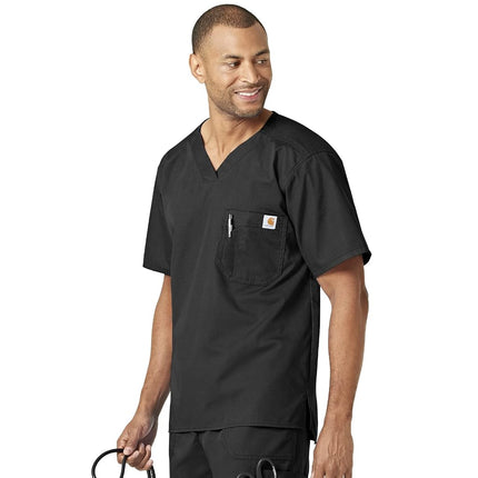 Carhartt Men's Ripstop Men's Utility Scrub Top, Bl