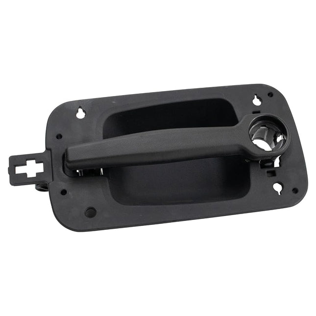 TRQ Front Left Exterior Door Handle Black Driver S