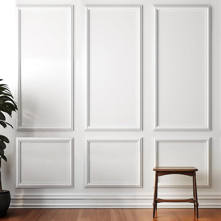TRAIN2 Art 6 Sets Peel and Stick Wall Molding Kit,
