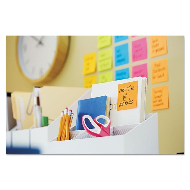 Post-it Super Sticky Notes, 3 in x 3 in, Rio de Janeiro, 70 Sheets/Pad, 24 Pads Cabinet Pack, Blue, Pink, Yellow 90feuilles � Post-it Notes 3 In X 3 In, Rio de Janeiro Collection, 70 Sheets/Pad, 24 Pads Cabinet Pack, 90 Sheets, 30 mm, 30 mm)