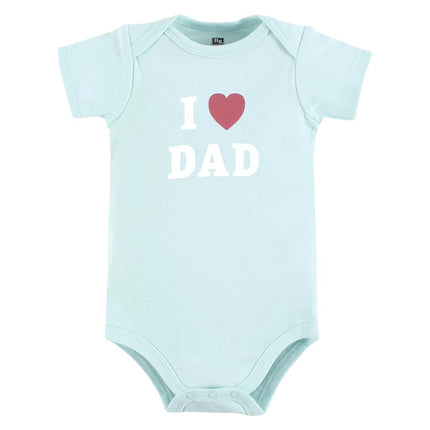Hudson Baby Unisex Baby Cotton Bodysuits, Girl Abstract, Preemie