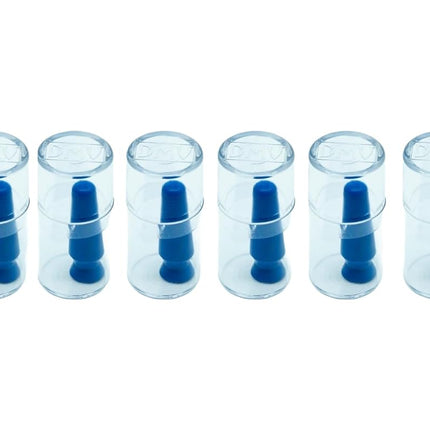 DMV Scleral Cup Lens Inserter Pack of 6, Ventless Contacts Inserter Tool for Scleral Lenses, Hard Contact Lenses, and Prosthetic Eyes, Applies Contacts Safely, Comfortably & Hygienically