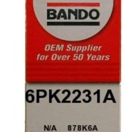 Bando USA 6PK2231A OEM Quality Serpentine Belt