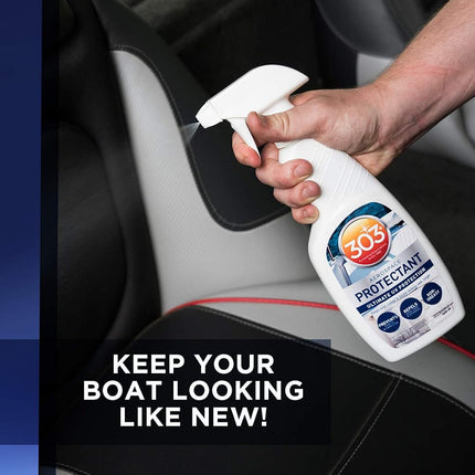 303 Marine Aerospace Protectant - Provides Superior UV Protection, Repels Dust, Dirt, and Staining, Dries to A Smooth, Matte Finish, Restores and Maintains A Like-New Appearance, 32oz (30306) 946 ml (Pack of 1)