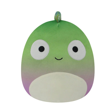 Squishmallows Original FlipAMallows 12-Inch Flippable Denton Green Chameleon and Heather Teal Dragonfly - Medium-Sized Ultrasoft Official Jazwares Plush