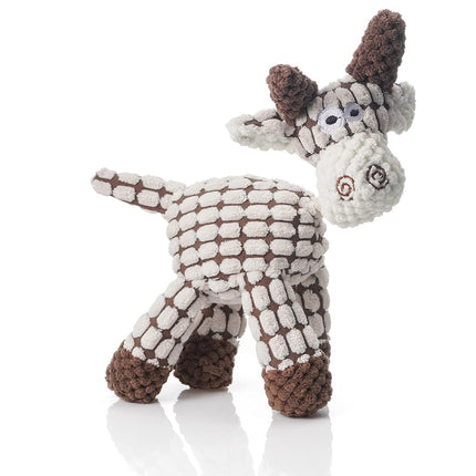 Zagrine Squeaky Plush Dog Toys Pack for Puppy, 3 Pack Durable Stuffed Animal Plush Chew Toys with Squeakers, Cute Soft Dog Toys for Teeth Cleaning, for Small Medium Large Dogs