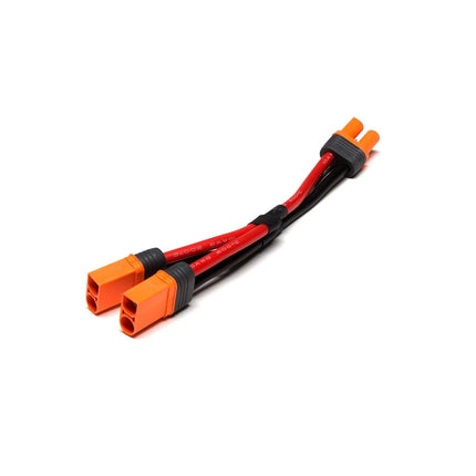 Parallel Y Wiring Harness: IC5 Battery with 6" Wires, 10AWG