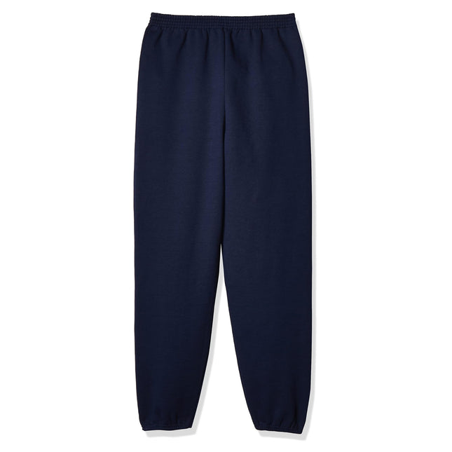 Hanes Big Boys' Eco Smart Fleece Pant, Navy, Large