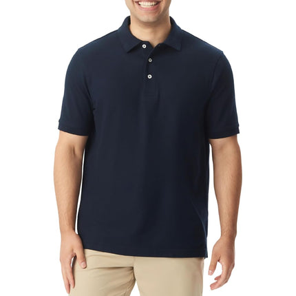 French Toast Young Men's Pique Polo Shirt with Sho