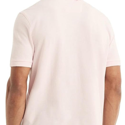 Nautica Men's Classic Short Sleeve Solid Polo Shirt, Cradle Pink, S