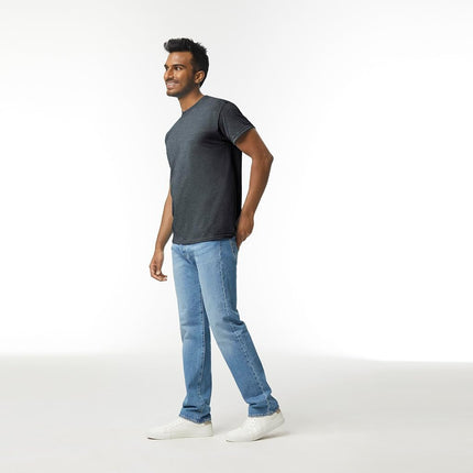 Gildan Men's, Ultra Cotton T-Shirt, Style G2000, Dark Heather, L