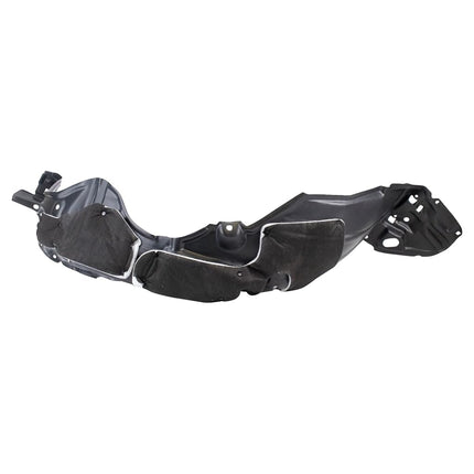 TRQ Front Right Inner Fender Liner Black Passenger Side Compatible with 2018-2019 Toyota Prius C TO1249242