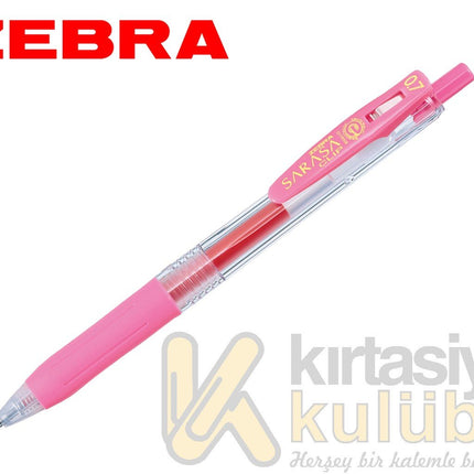Zebra Sarasa Clip Pen 0.7 mm, Pink (JJB15-P)