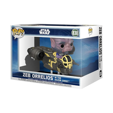Funko POP! Rides Deluxe: Star Wars - Zeb in Razor 