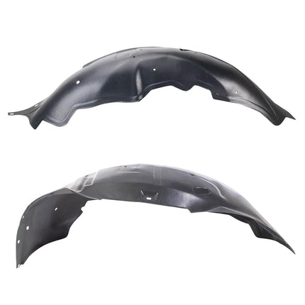 TRQ Front Inner Fender Liner Set Compatible with 2