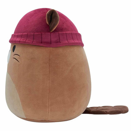 Jazwares Squishmallows 7.5" Chip The Beaver with Hat Plush Toy